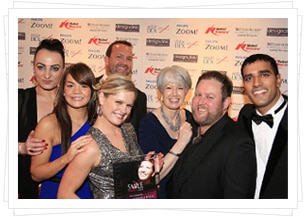 The Team at The Smile Awards 2012